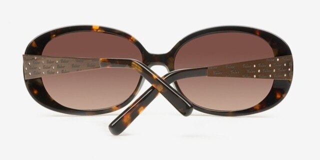 Kargopol TortoiseSunglass Frames from EyeBuyDirect, Closed View