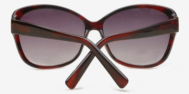 Nizhniye Burgundy AcetateSunglass Frames from EyeBuyDirect, Closed View