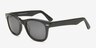 Lomov Black PlasticSunglass Frames from EyeBuyDirect, Angle View