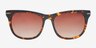 Novgorod Tortoise AcetateSunglass Frames from EyeBuyDirect, Front View
