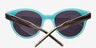 Angie Blue AcetateSunglass Frames from EyeBuyDirect, Closed View
