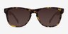 Malibu Brown & Tortoise AcetateSunglass Frames from EyeBuyDirect, Front View