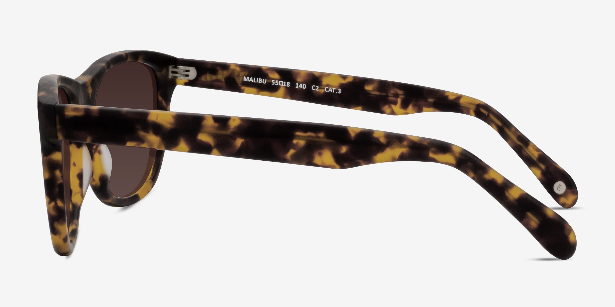Brown Tortoise Coco Square Sunglasses