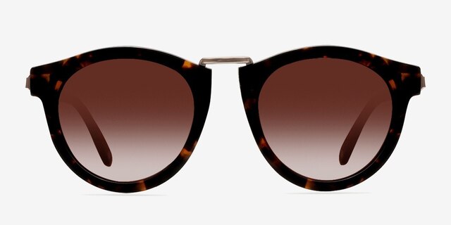 Milano Brown & Tortoise AcetateSunglass Frames from EyeBuyDirect, Front View