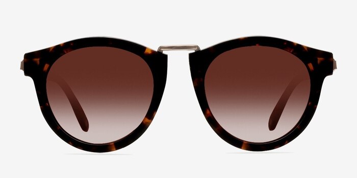 Milano Brown/Tortoise Acetate Sunglass Frames from EyeBuyDirect