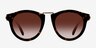 Milano Brown & Tortoise AcetateSunglass Frames from EyeBuyDirect, Front View