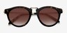Milano Brown & Tortoise AcetateSunglass Frames from EyeBuyDirect, Closed View