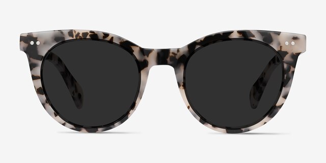 Divine Gray & Tortoise AcetateSunglass Frames from EyeBuyDirect, Front View