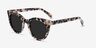 Divine Gray & Tortoise AcetateSunglass Frames from EyeBuyDirect, Angle View