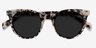 Divine Gray & Tortoise AcetateSunglass Frames from EyeBuyDirect, Closed View
