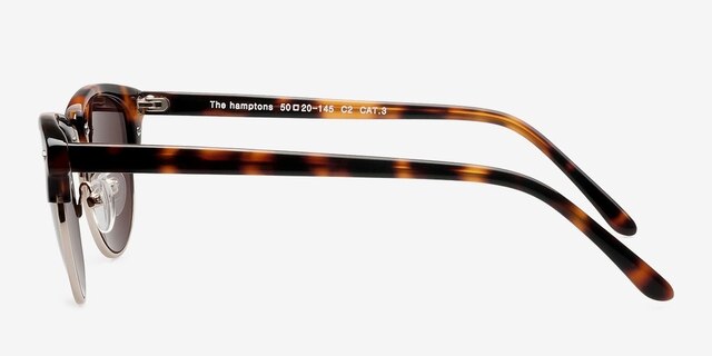 The Hamptons Golden Tortoise Acetate-metalSunglass Frames from EyeBuyDirect, Side View