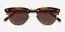 The Hamptons Golden Tortoise Acetate-metalSunglass Frames from EyeBuyDirect, Closed View