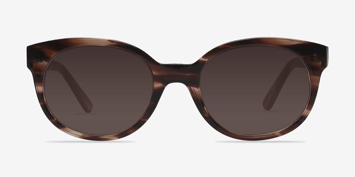 Matilda Brown/Tortoise Acetate Sunglass Frames from EyeBuyDirect