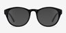 Coppola Black AcetateSunglass Frames from EyeBuyDirect, Front View