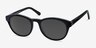 Coppola Black AcetateSunglass Frames from EyeBuyDirect, Angle View