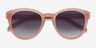 Augustine Pink PlasticSunglass Frames from EyeBuyDirect, Closed View