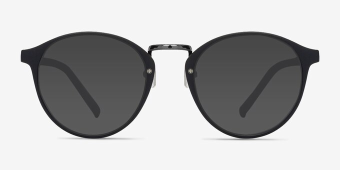 Millenium Matte Black Plastic Sunglass Frames