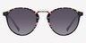 Millenium Red & Floral PlasticSunglass Frames from EyeBuyDirect, Front View