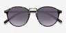 Millenium Red & Floral PlasticSunglass Frames from EyeBuyDirect, Closed View