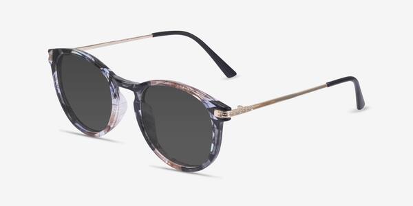 Pink/Floral Monroe -  Plastic-metal Sunglasses