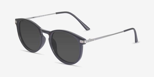 Black Silver Monroe -  Plastic-metal Sunglasses