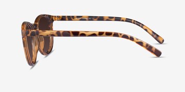 DEJA Brown Oversized Square Sunglasses