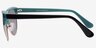 Carven Black PlasticSunglass Frames from EyeBuyDirect, Side View