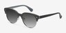 Carven Gris PlastiqueSoleil de Lunette de vue d'EyeBuyDirect, Vue d'Angle