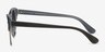 Carven Gris PlastiqueSoleil de Lunette de vue d'EyeBuyDirect, Vue de Côté