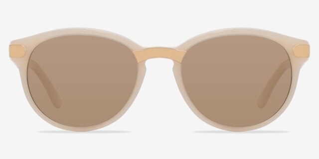 Wynwood Ivory PlasticSunglass Frames from EyeBuyDirect, Front View
