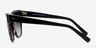Madrid Black & Tortoise PlasticSunglass Frames from EyeBuyDirect, Side View