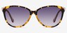 Nizhny Golden & Tortoise PlasticSunglass Frames from EyeBuyDirect, Front View