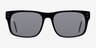 Baltimore Black AcetateSunglass Frames from EyeBuyDirect, Front View