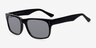 Baltimore Black AcetateSunglass Frames from EyeBuyDirect, Angle View