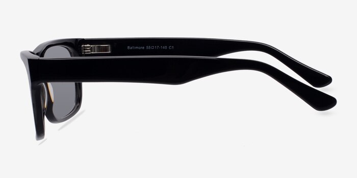 Baltimore  Black  Acetate Sunglass Frames from EyeBuyDirect