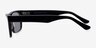 Baltimore Black AcetateSunglass Frames from EyeBuyDirect, Side View
