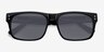 Baltimore Black AcetateSunglass Frames from EyeBuyDirect, Closed View