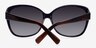 Sevilla Brown PlasticSunglass Frames from EyeBuyDirect, Closed View
