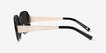 Lauren Black Acetate, MetalSunglass Frames from EyeBuyDirect, Side View