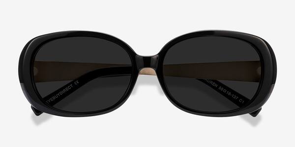 Black Lauren -  Acetate-metal Sunglasses