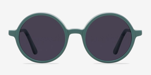 Alena Green AcetateSunglass Frames from EyeBuyDirect, Front View