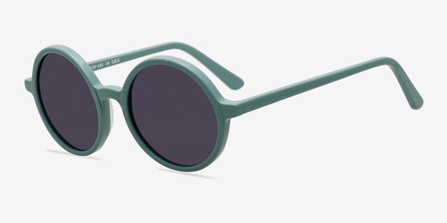 Alena Green AcetateSunglass Frames from EyeBuyDirect, Angle View