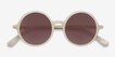 Alena White AcetateSunglass Frames from EyeBuyDirect, Closed View