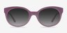Matilda Purple AcetateSunglass Frames from EyeBuyDirect, Front View