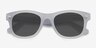 Hanoi White Clear AcétateSoleil de Lunette de vue d'EyeBuyDirect, Vue Rapprochée