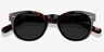 Horizon Nebular Blue AcétateSoleil de Lunette de vue d'EyeBuyDirect, Vue Rapprochée