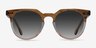 Shadow Neapolitan AcetateSunglass Frames from EyeBuyDirect, Front View