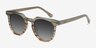Shadow Striped Mint AcetateSunglass Frames from EyeBuyDirect, Angle View