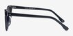 Shadow Jet Black AcetateSunglass Frames from EyeBuyDirect, Side View