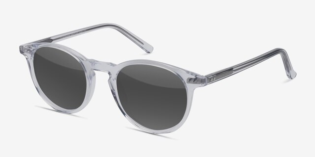 Sun Kyoto Clear AcetateSunglass Frames from EyeBuyDirect, Angle View